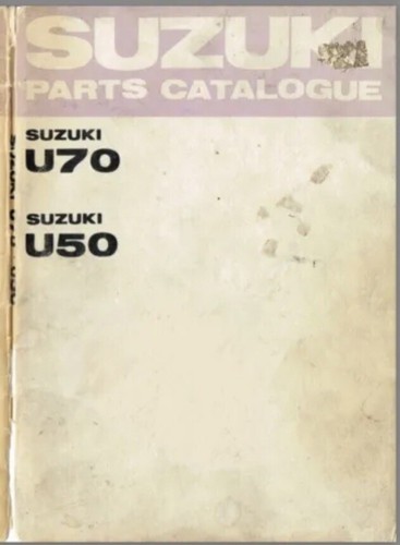 Suzuki parts manual - for, &
