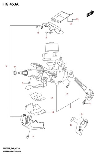 Suzuki genuine steering joint - suzuki,